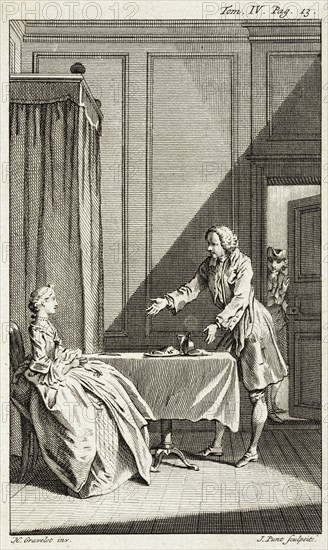 Illustration from Tom Jones, published 1750. Creator: Jan Punt.