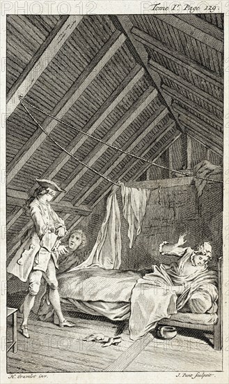 Illustration from Tom Jones, published 1750. Creator: Jan Punt.