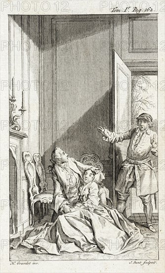 Illustration from Tom Jones, published 1750. Creator: Jan Punt.
