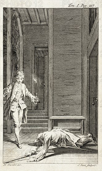 Illustration from Tom Jones, published 1750. Creator: Jan Punt.