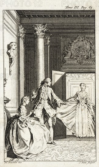 Illustration from Tom Jones, published 1750. Creator: Jan Punt.