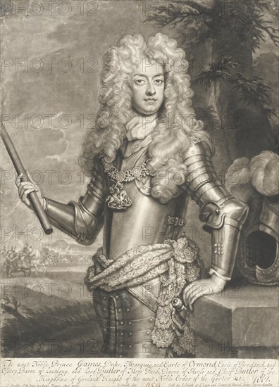 James Butler, 1701. Creator: John Smith.