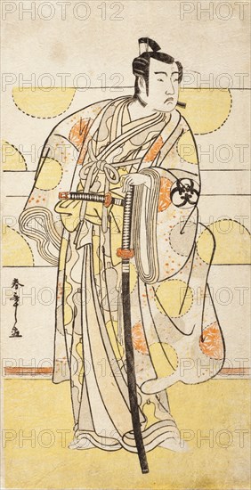Actor Bando Mitsugoro I (image 1 of 2), 1770s-mid 1780s. Creator: Shunsho.