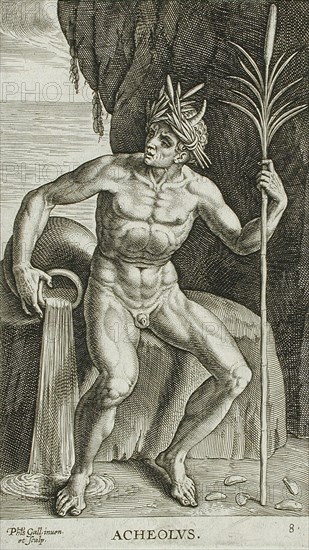 Acheolus, 1586. Creator: Philip Galle.