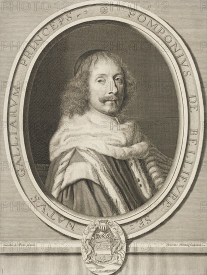 Pompone II de Bellièvre, 1657. Creator: Robert Nanteuil.