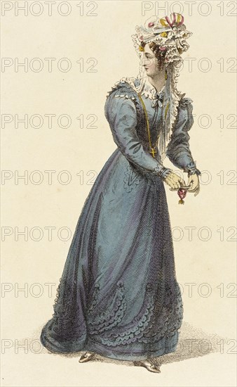 Fashion Plate (Carriage Costume), 1826. Creator: Rudolph Ackermann.