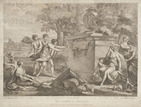 Shepherds in Arcadia, 1789. Creators: Thomas Kirk, John Boydell, Josiah Boydell.
