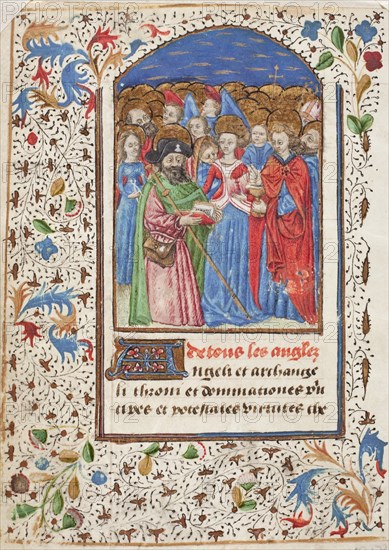 The Angelic Host, late 15th century. Creator: Unknown.