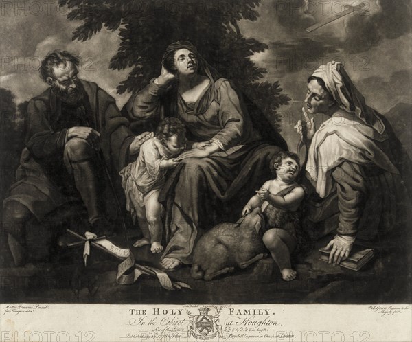 Holy Family, 1776. Creator: Valentine Green.