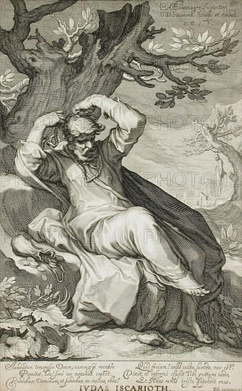 Judas Iscariot, 1611. Creator: Willem van Swanenburg.