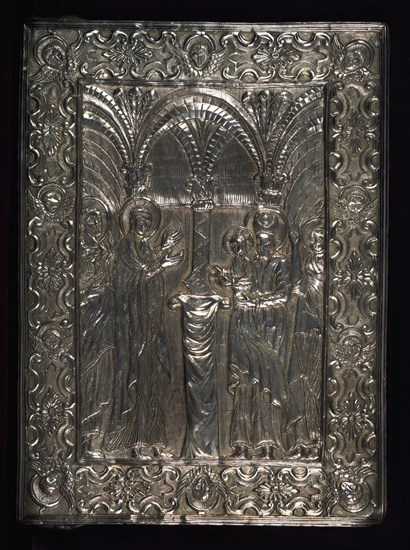 Silver Gospels, 1488. Creator: Unknown.