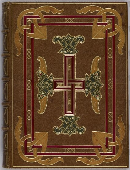 Livre d'heures d'après les manuscrits de la Bibliothèque royale [Color facsimile], 1846. Creator: Léon Gruel.