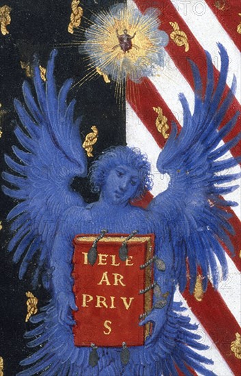 Angel with book, c1524.  Creator: Bellemare Group.