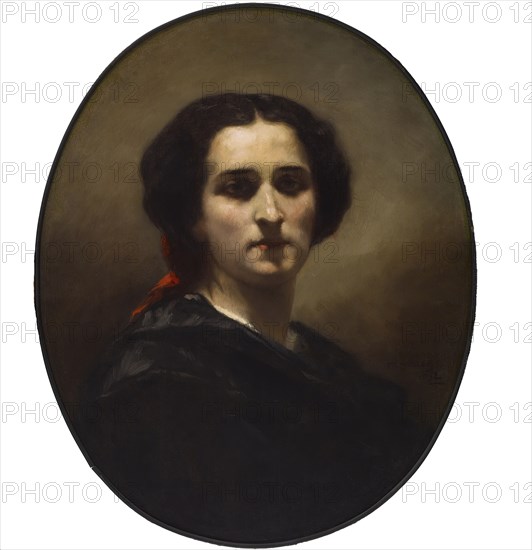 A Portrait, 1852. Creator: Charles Louis Lucien Muller.
