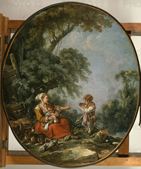 Pastoral Repast, 1769. Creator: Francois Boucher.