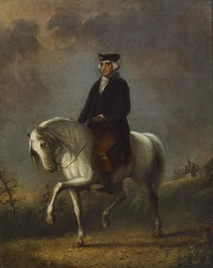 George Washington at Mount Vernon, 1810-1874. Creator: Alfred Jacob Miller.