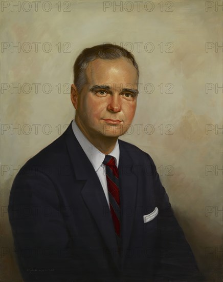 Portrait of Harry Gladding, 1990. Creator: Elizabeth Byrd Mitchell.