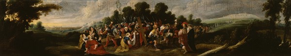 Christ Carrying the Cross, 1620-1629. Creator: Frans Francken II.