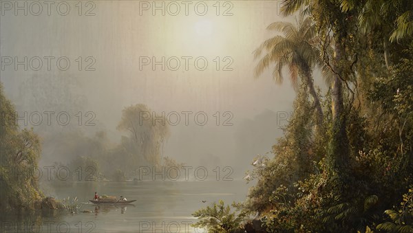 Morning in the Tropics, c1858. Creator: Frederic Edwin Church.