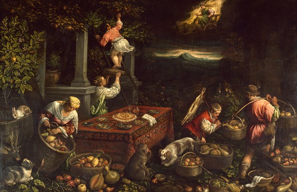 Allegory of the Element Earth, c1580. Creator: Leandro Bassano.