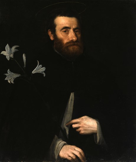 Portrait of Fra Lorenzo da Bergamo, 1542. Creator: Lorenzo Lotto.