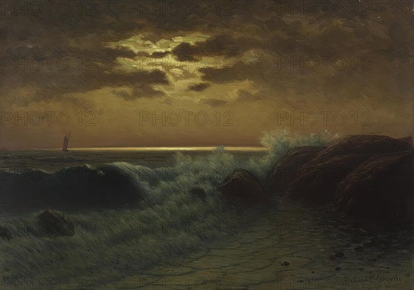 Seascape, c1900. Creator: Richard Gruelle.