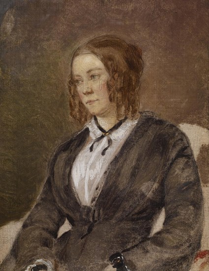 Portrait of a Woman, 1846-1849. Creator: Richard Caton Woodville.