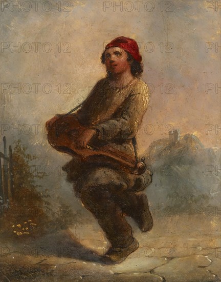 The Savoyard, 19th century. Creator: Alfred Jacob Miller.