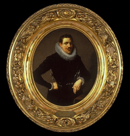 Portrait of a 28-Year-Old Man, Probably from the Snouck Family, 1603-1610. Creator: Unknown.