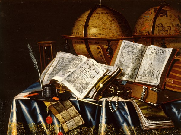 Vanitas Still Life, c1665. Creator: Adam Bernaert.