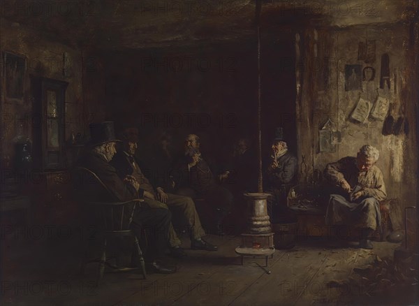 The Nantucket School of Philosophy, 1887. Creator: Eastman Johnson.