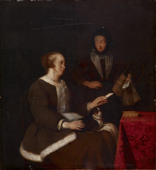 The Note, 17th century. Creator: Gabriel Metsu.