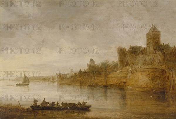 The Medieval Walls of Nijmegen, 1643. Creator: Jan van Goyen.