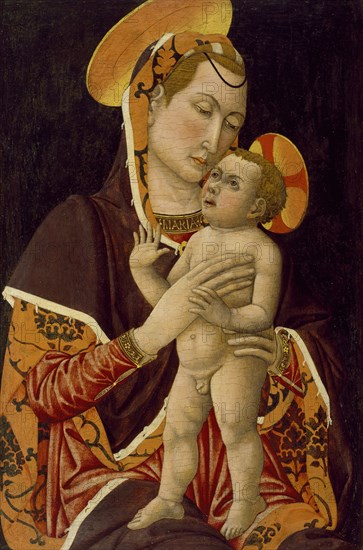 Virgin and Child, 1450-1460. Creator: Giovanni Francesco da Rimini.