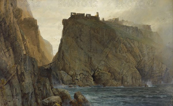 Tintagel on the Cornish Coast, 1879. Creator: William Trost Richards.