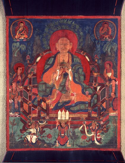 Arhat Rahula, 1400-1450. Creator: Unknown.