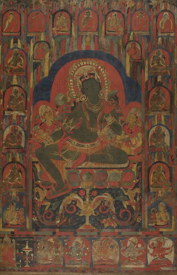 Green Tara, 1160s-1180s. Creator: Unknown.