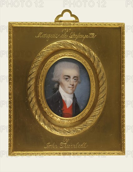 The Marquis de Lafayette, 1797. Creator: Unknown.