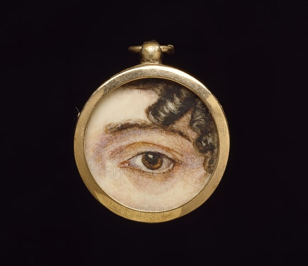 Pendant Miniature, c1800. Creator: Unknown.