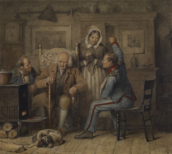 Soldier's Experience, 1847. Creator: Richard Caton Woodville.