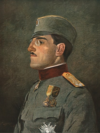 'Le Prince Alexandre de Serbie', 1916. Creator: Vladimir Betzitch.