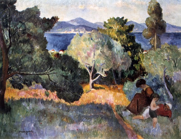 'Walk in St Tropez', 1905