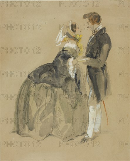 The Couple, n.d. Creator: Edouard de Beaumont.