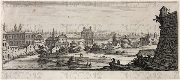 View of Rome: Number 12, n.d. Creator: Francois Collignon.
