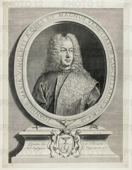 Joannes Maria Vincenti, n.d. Creator: Jacques II Chereau.