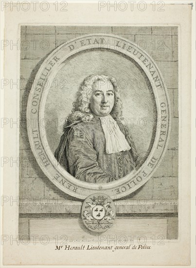 René Hérault, 1731. Creator: Jean-Etienne Liotard.