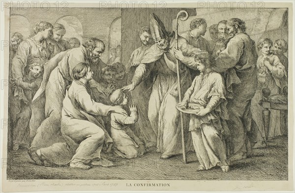 The Confirmation, n.d. Creator: Pierre Charles Trémolières.