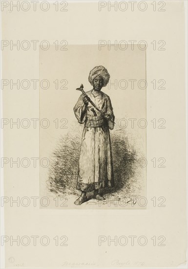 Morrocan Man, n.d. Creator: Pierre Marie Beyle.