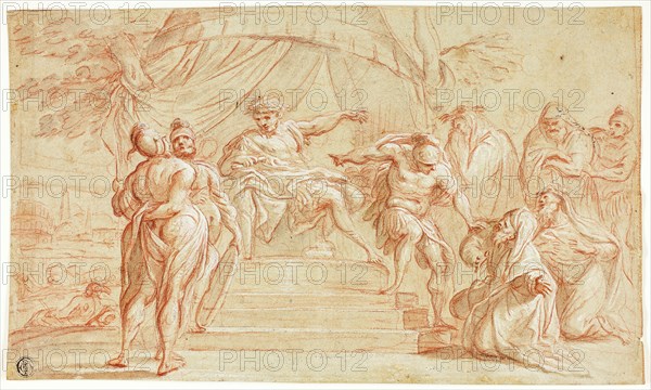 Scene From Roman History, n.d. Creator: Thomas Blanchet.