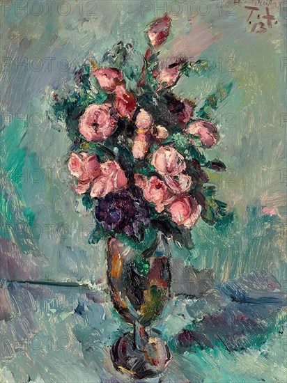 Wedding roses I, 1913. Creator: Anton Faistauer.